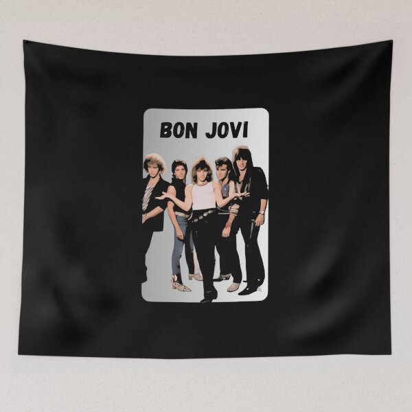 Item preview, Bon Jovi Early Years Band Portrait Graphic designed and sold by motittacorp.