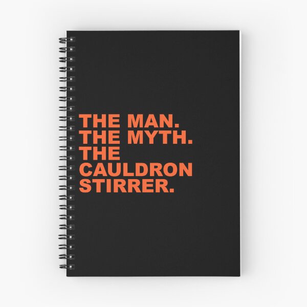 Item preview, The Man The Myth The Cauldron Stirrer Funny Halloween Quote designed and sold by Aesthetic Crew.