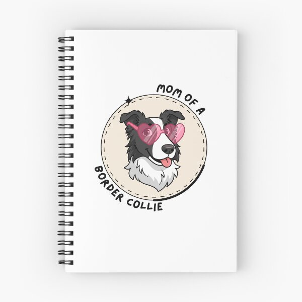 Item preview, Mom of a border collie - dog with glasses heart designed and sold by minim.iart.