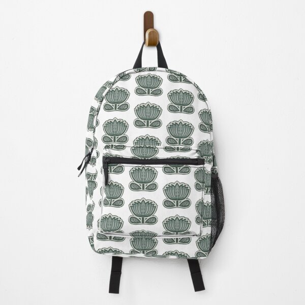 Item preview, Lotus mandala art - Green Lotus Mandala - folk art lotus flower designed and sold by DColourMuse.