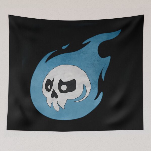 Item preview, Hellfire Skull designed and sold by Blom & Co..