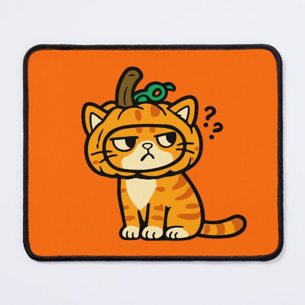 Item preview, Mad Pumpkin Cat – Angry Orange Cat Halloween Costume designed and sold by MewMade.
