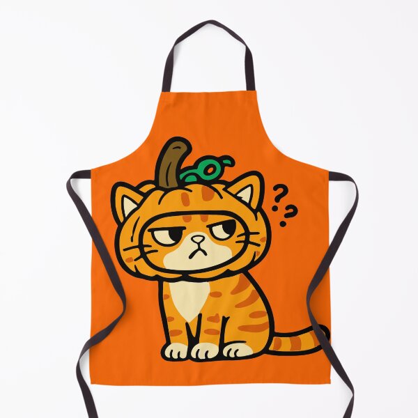 Item preview, Mad Pumpkin Cat – Angry Orange Cat Halloween Costume designed and sold by MewMade.