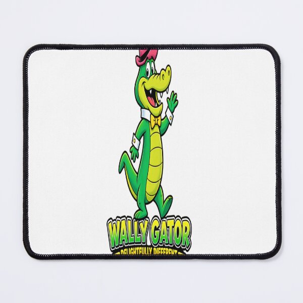 Item preview, Wally Gator Delightfully Different Vintage Cartoon Design designed and sold by CatLovers Studio.