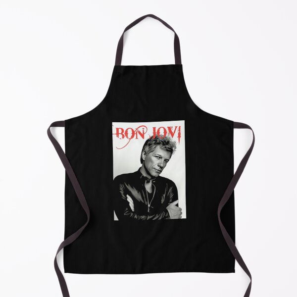 Item preview, on Bon Jovi Grayscale Portrait Red designed and sold by motittacorp.