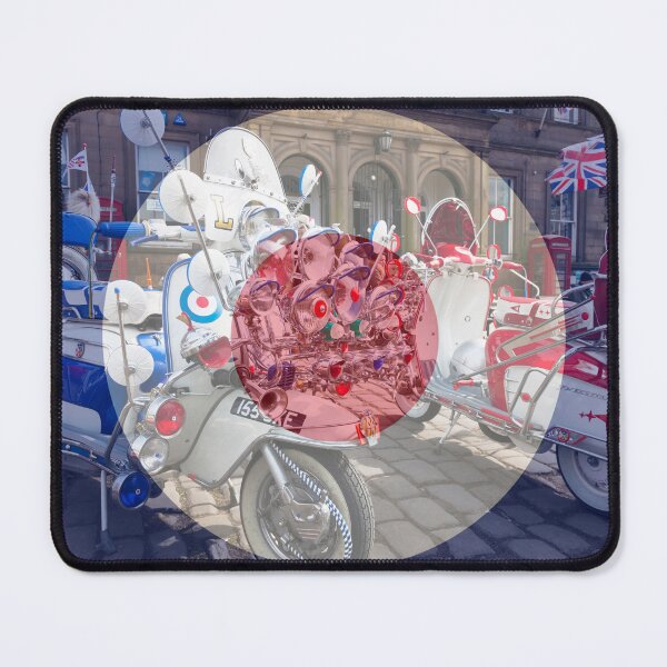 Item preview, Northern Soul Mod Scooters with Roundel Overlay designed and sold by Paul Thompson Photography.