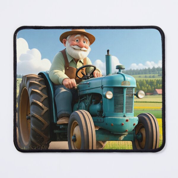 Item preview, Old Fart Driving a tractor designed and sold by Colin Bentham.