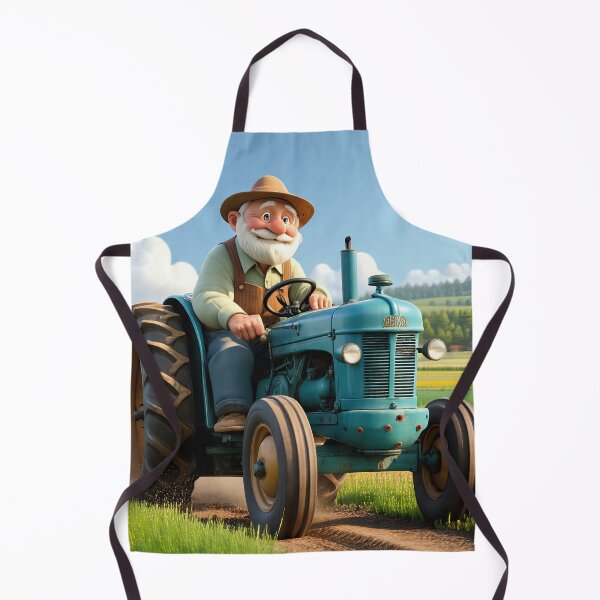Item preview, Old Fart Driving a tractor designed and sold by Colin Bentham.