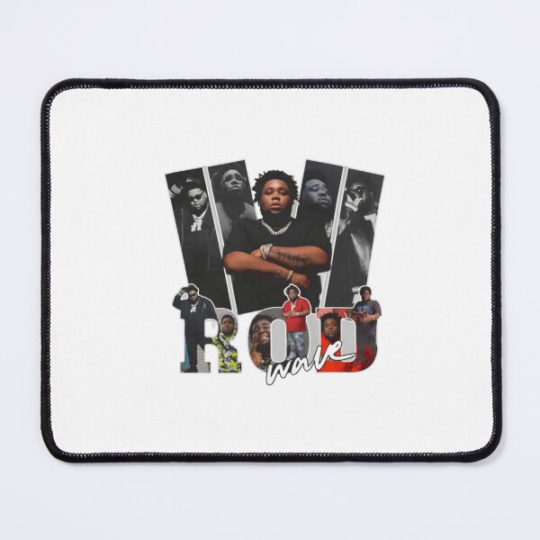 Item preview, Hip Hop Rapper Photo Collage Rod Wave Tribute Graphic designed and sold by laurenkoppar.