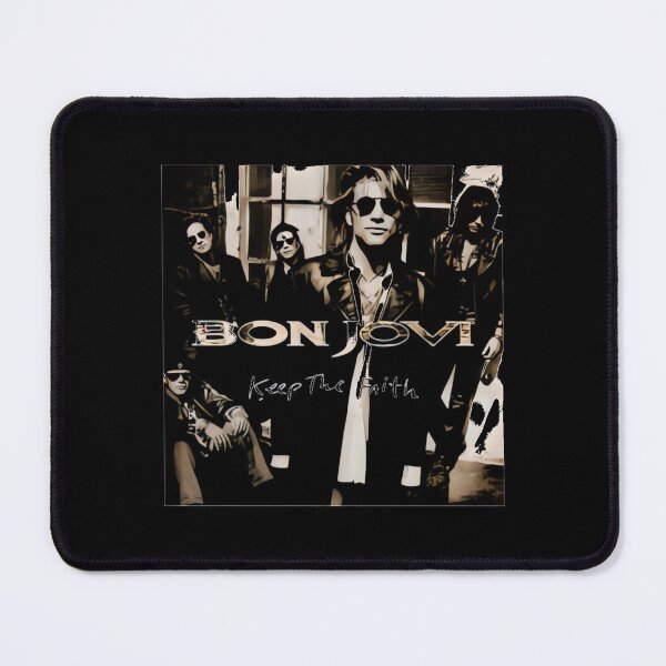 Item preview, Bon Jovi Keep The Faith Album Cover Art designed and sold by motittacorp.