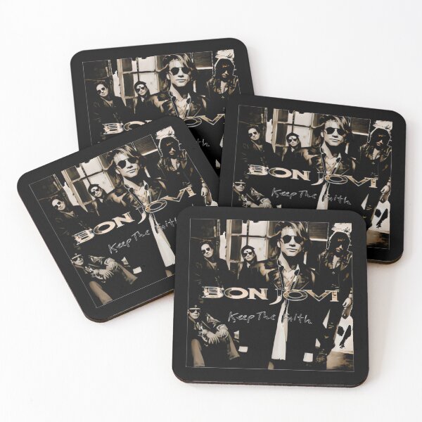 Item preview, Bon Jovi Keep The Faith Album Cover Art designed and sold by motittacorp.