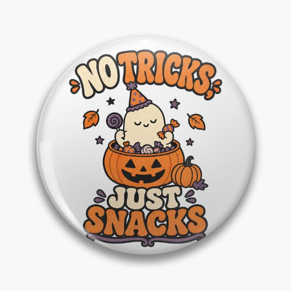 Item preview, No Tricks Just Snacks - Cute Ghost Candy Lover designed and sold by Zenith Design.