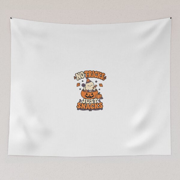 Item preview, No Tricks Just Snacks - Cute Ghost Candy Lover designed and sold by Zenith Design.