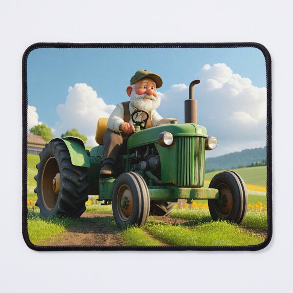 Item preview, Old Fart Driving a tractor designed and sold by Colin Bentham.