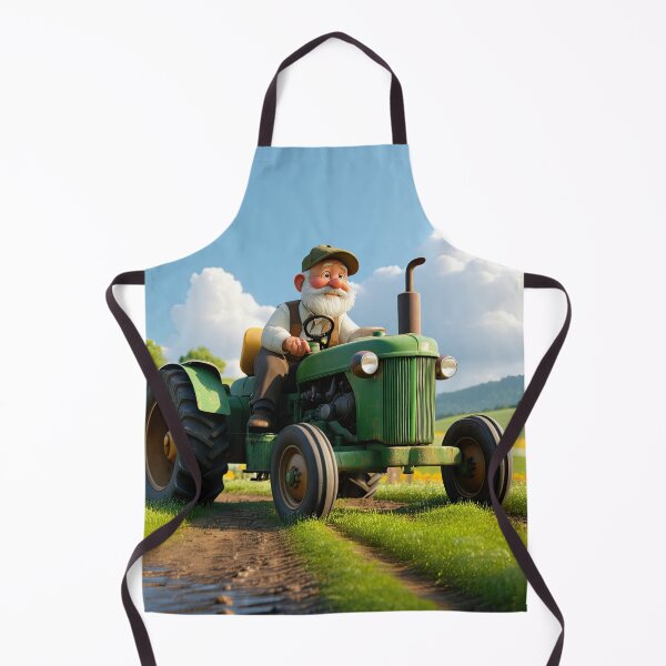 Item preview, Old Fart Driving a tractor designed and sold by Colin Bentham.