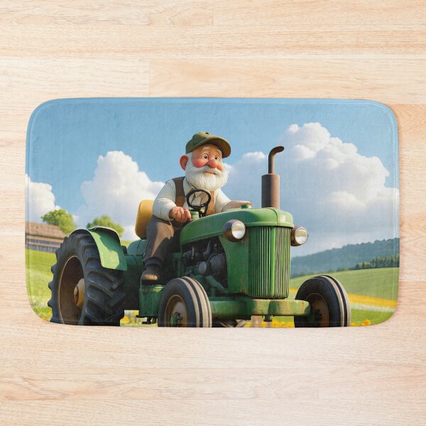 Item preview, Old Fart Driving a tractor designed and sold by Colin Bentham.