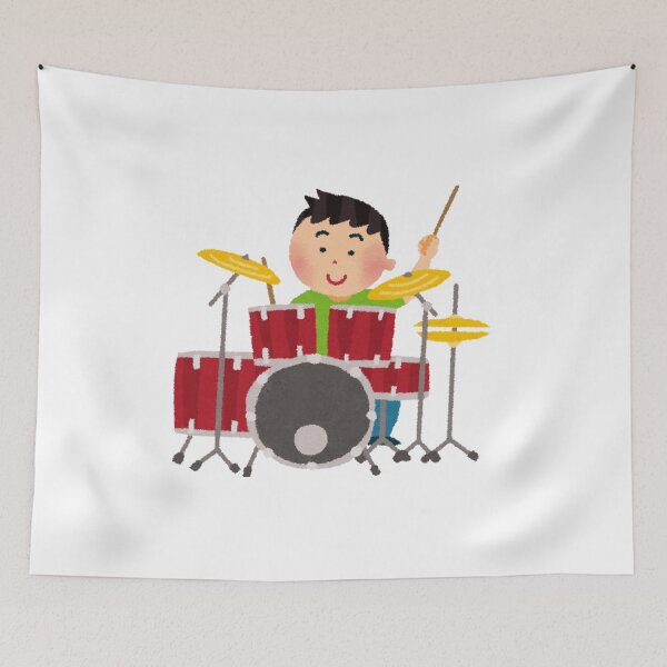 Item preview, Cute Little Drummer Boy – Kids Music & Rhythm designed and sold by Matheist.