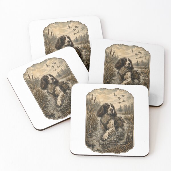 Item preview, Vintage English Springer Spaniel Wetland Adventure designed and sold by Bartas2026.