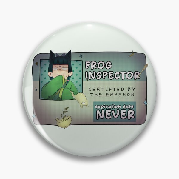 Item preview, Doodle Frog Inspector  designed and sold by Izaa-aart.