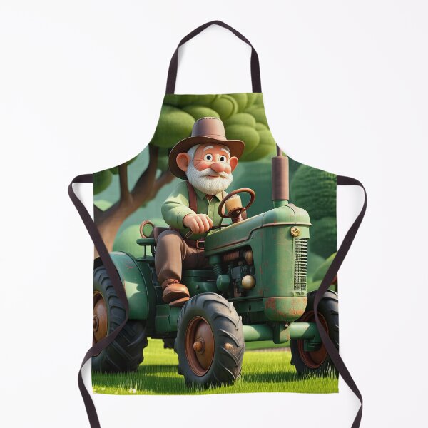 Item preview, Old Fart Driving a tractor designed and sold by Colin Bentham.