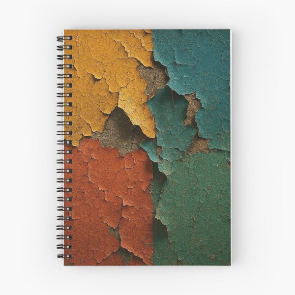 Item preview, Cracked Colors Symphony – Texture Art of Time designed and sold by Catfcreations.