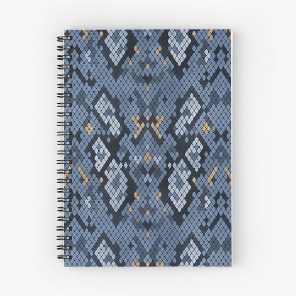 Item preview, Blue Snake Skin Pattern - Luxe Stylish Realistic Reptile Texture designed and sold by thecolorbirdie.