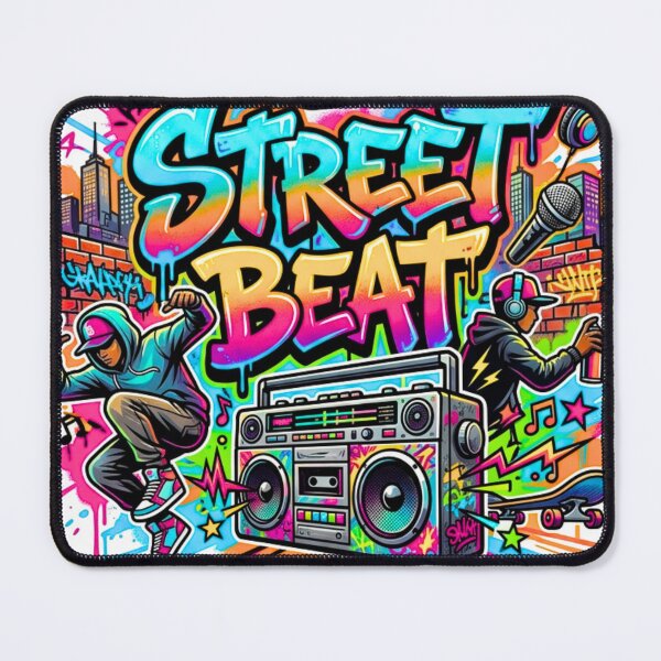 Item preview, Street Beat Hip Hop Graffiti Boombox Skater designed and sold by rich-moda.