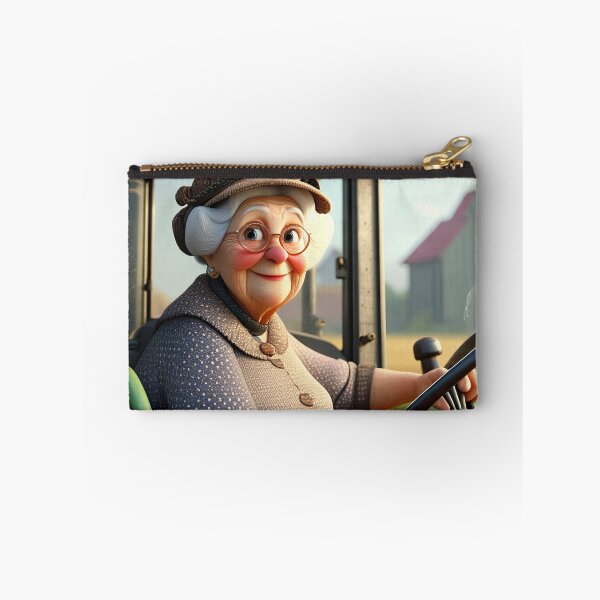 Item preview, Old Fart Driving a tractor designed and sold by Colin Bentham.