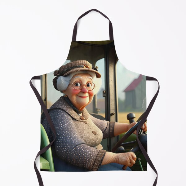 Item preview, Old Fart Driving a tractor designed and sold by Colin Bentham.