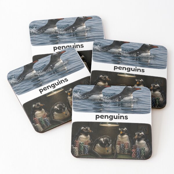 Item preview, penguins peng-loses penguin pun designed and sold by PhiloDoh.