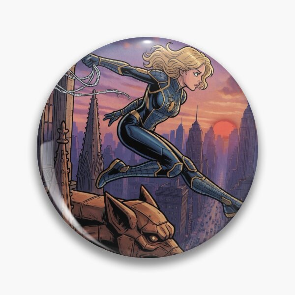Item preview, Blonde Spider Action Comic Book Cover designed and sold by drhett09.