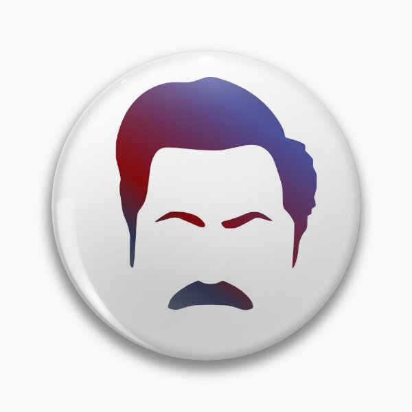 Item preview, Ron Swanson  illustration designed and sold by ZooStateofMind.