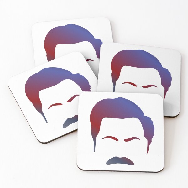 Item preview, Ron Swanson  illustration designed and sold by ZooStateofMind.