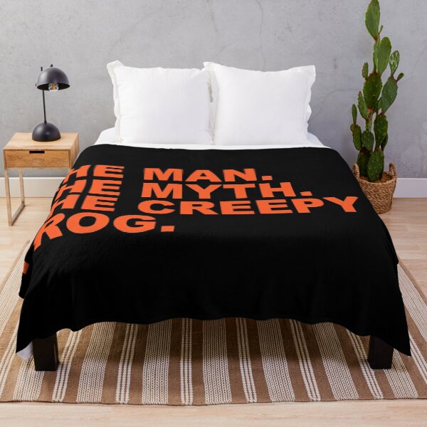 Item preview, The Man The Myth The Creepy Frog Funny Sarcastic Halloween Quote designed and sold by Aesthetic Crew.
