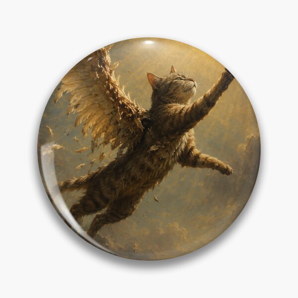 Item preview, Winged Cat Beneath the Burning Sun designed and sold by Ocelot-T.