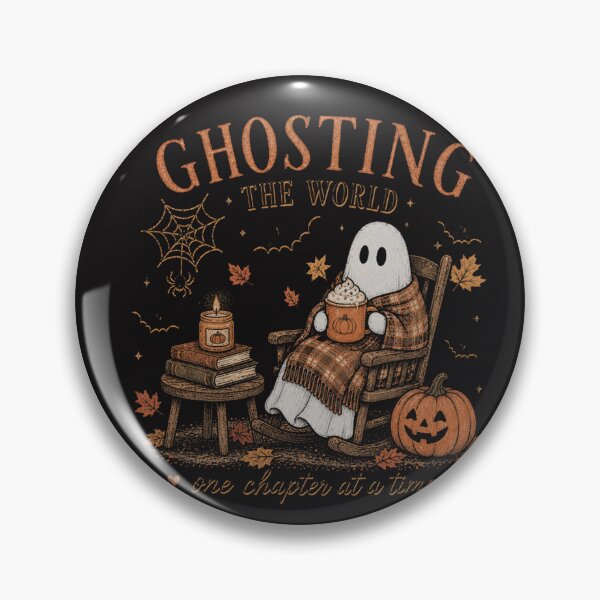 Item preview, Vintage Reading Ghost – Spooky Book Lover Halloween Gothic Reader designed and sold by Clairenity Studio.