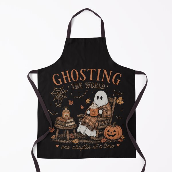 Item preview, Vintage Reading Ghost – Spooky Book Lover Halloween Gothic Reader designed and sold by Clairenity Studio.
