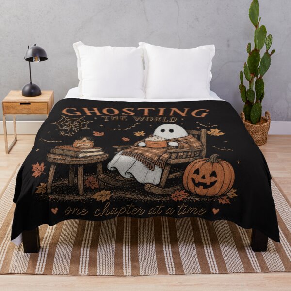 Item preview, Vintage Reading Ghost – Spooky Book Lover Halloween Gothic Reader designed and sold by Clairenity Studio.