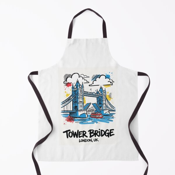Item preview, Tower Bridge London Landmark UK Art Print designed and sold by Merch by Das Design Studio.