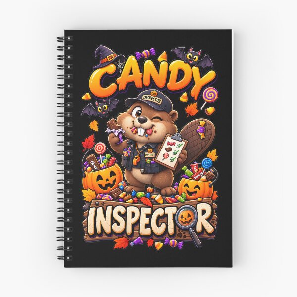 Item preview, Candy Inspector Funny Halloween Beaver designed and sold by Yomere.