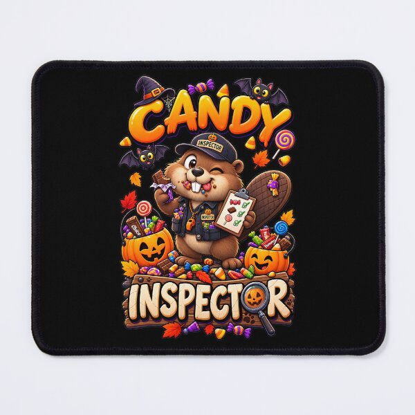 Item preview, Candy Inspector Funny Halloween Beaver designed and sold by Yomere.