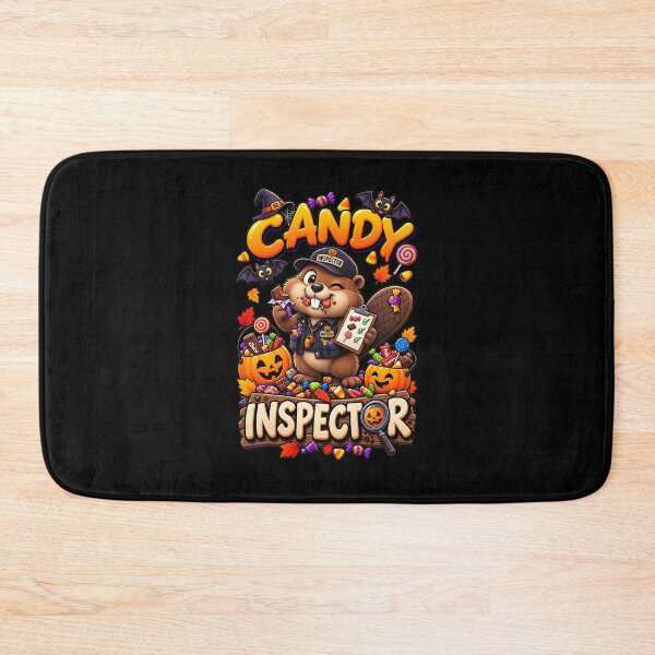 Item preview, Candy Inspector Funny Halloween Beaver designed and sold by Yomere.