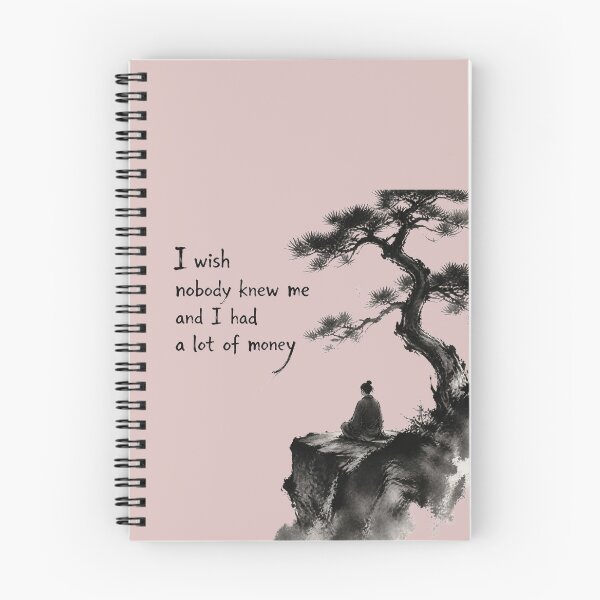 Item preview, I Wish Nobody Knew Me — Quiet Wealth & Solitude designed and sold by ManggaeJM.