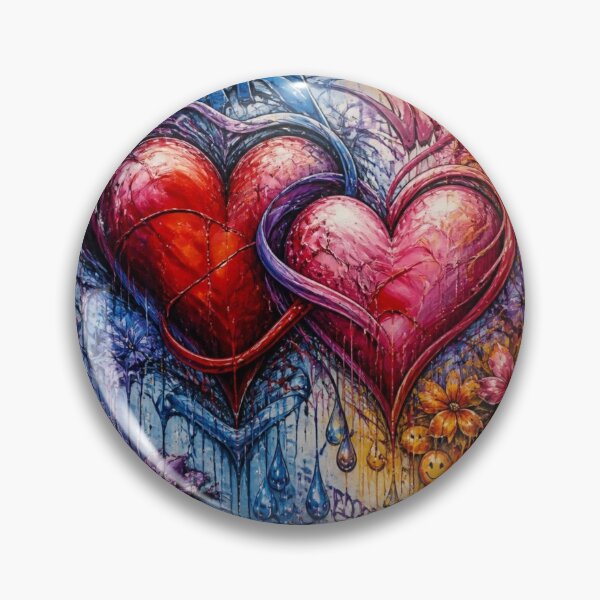 Item preview, Entwined Hearts Graffiti Bloom designed and sold by Lespribos .