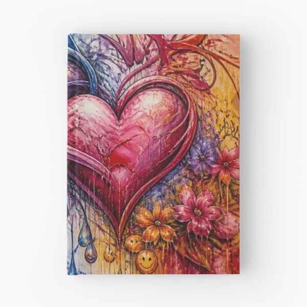 Item preview, Entwined Hearts Graffiti Bloom designed and sold by Lespribos .