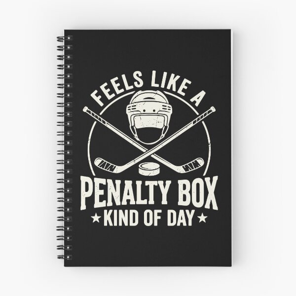 Item preview, Feels Like A Penalty Box Kind Of Day Ice Hockey Player Hockey Fan designed and sold by PopStars1993.