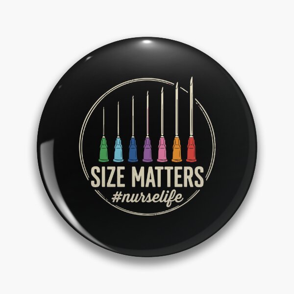 Item preview, Size Matters #Nurselife Nursing Healthcare Humor Registered Nurse Medical Professional designed and sold by PopStars1993.