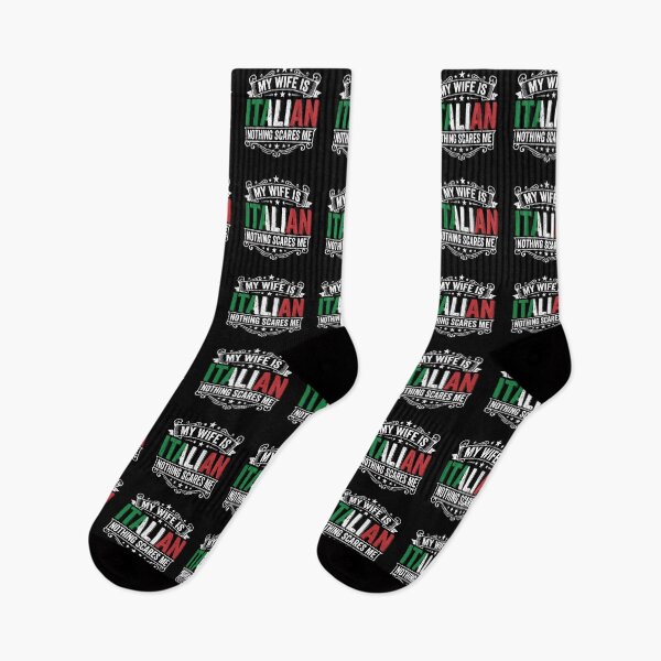 Item preview, My Wife Is Italian Nothing Scares Me Husband Italian Heritage Funny Marriage designed and sold by PopStars1993.