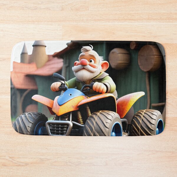 Item preview, Old Fart Driving a quad bike designed and sold by Colin Bentham.