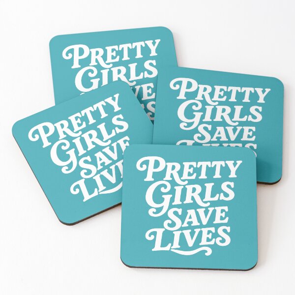 Item preview, PRETTY GIRLS SAVE LIVES designed and sold by YNELENT.